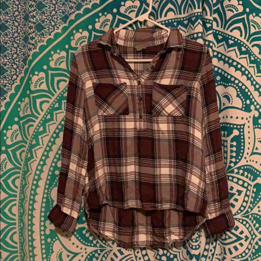 Plaid shirt